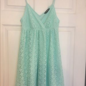 Express mint dress XS